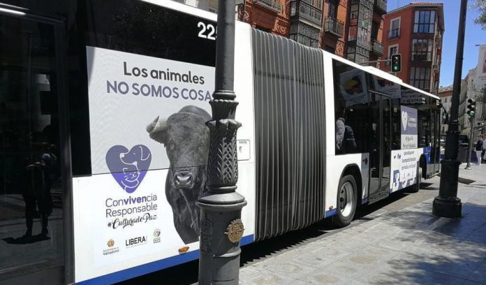Autobús Valladolid Animalista