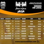 ORDEN DE LIDIA BENITEZ CUBERO