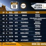 ORDEN DE LIDIA NOVILLOS JOSE CRUZ