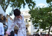 Castella realizó unas ‘Toreografías’ ante cientos de niños