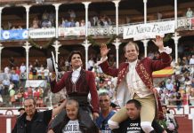Diego Ventura y Joao Telles, puerta grande en Gijón