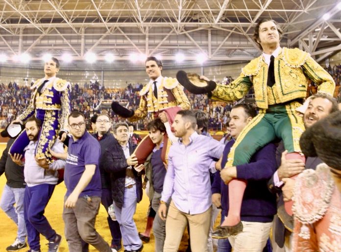 illescas morante, manzanares y aguado