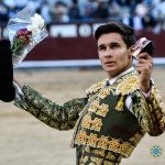Manuel Diosleguarde corta la primera oreja de la feria de otoño en Las Ventas.