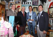 David Galván homenajeado en El Puerto de Santa María.