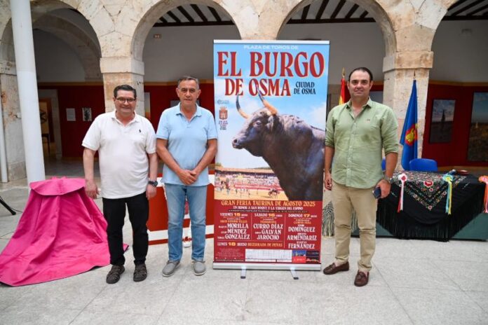El Burgo de Osma presenta su feria taurina de 2025