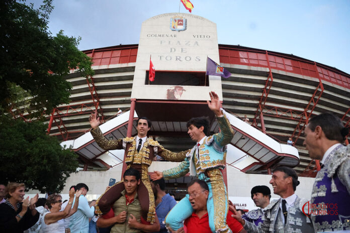 El Mene y Julio Méndez, puerta grande en la segunda de Colmenar