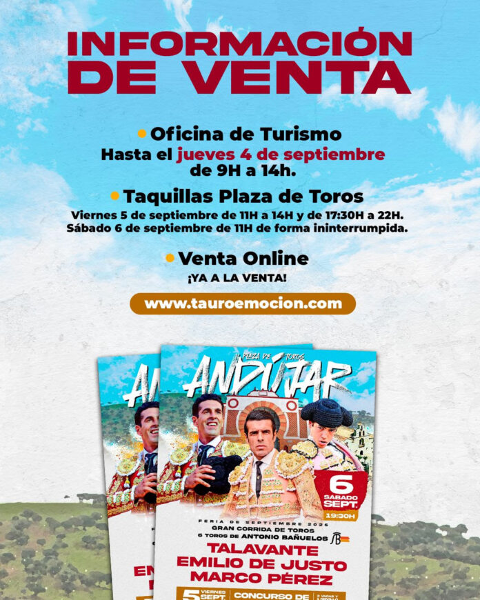 ultimo dia venta entradas andujar