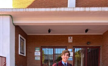 Julio Norte vuelve a las clases tras su grave percance en San Agustín de Guadalix