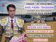 José María Trigueros realizará su primer tentadero como matador de toros en la Finca del maestro Julio Aparicio con el Club Taurino de Cieza como testigo.