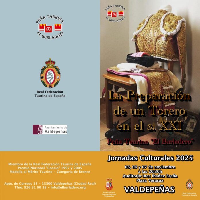 XXXVIII Jornadas Culturales Taurinas en Valdepeñas