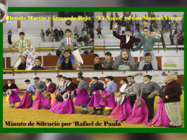 Navas de San Juan: ‘Puerta Grande’ para Dennis Martín, Armando Rojo, “El Ñoño” y Juan Manuel Viruez, en las dos últimas sesiones del XXVI Encuentro