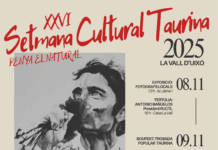 Fernando Robleño y Antonio Bañuelos protagonistas en la XXVI Semana Cultural Taurina de «El Natural», que estrenará el Boufest en La Vall d’Uixó