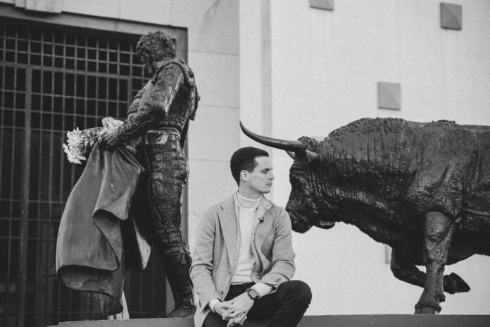 David Galván, en escena