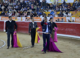 Cristopher Morales en la feria de La Candelaria de Valle de la Pascua.