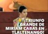 Triunfo Grande de Miriam Cabas en Tlaltenango!