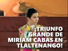 Triunfo Grande de Miriam Cabas en Tlaltenango!